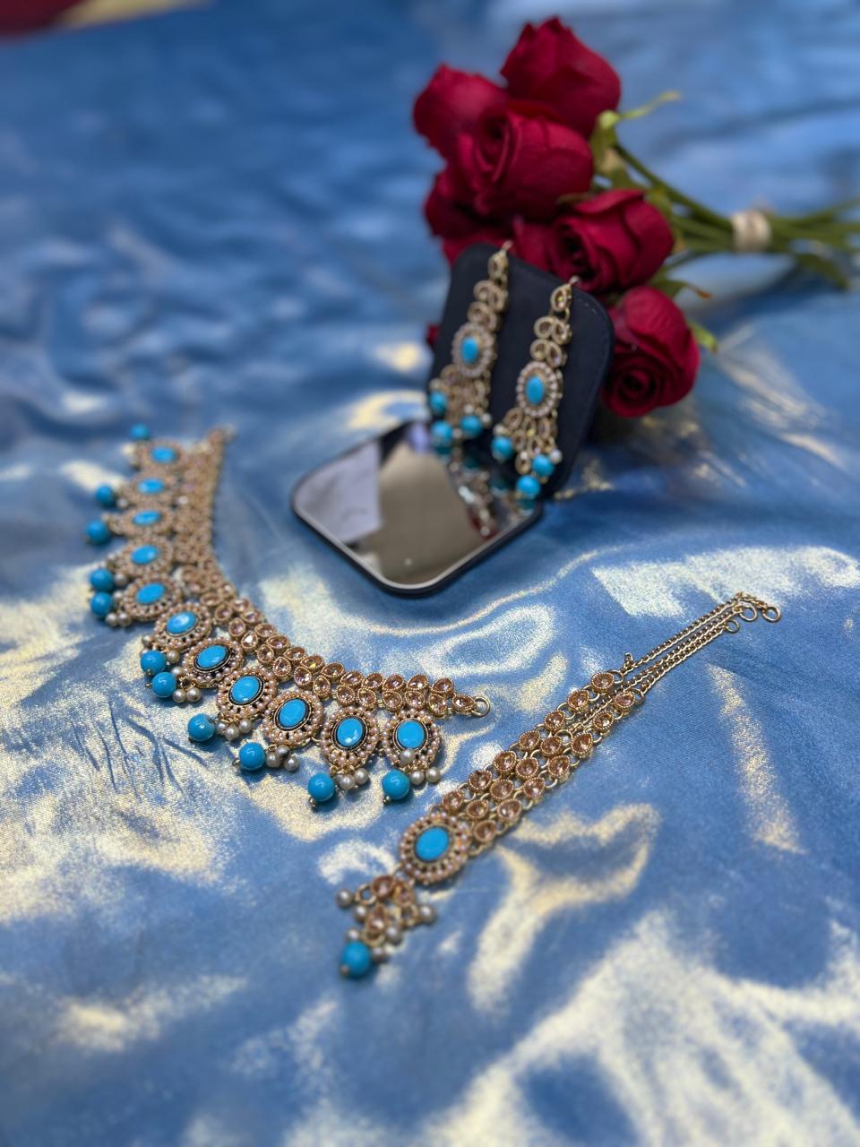 **Turquoise Elegance Jewelry Set**